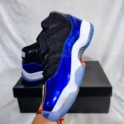 Air Jordan 11 Retro Blue Black Shoes Sneakers - nk0005237 - Image 9