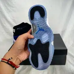 Air Jordan 11 Retro Blue Black Shoes Sneakers - nk0005237 - Image 7