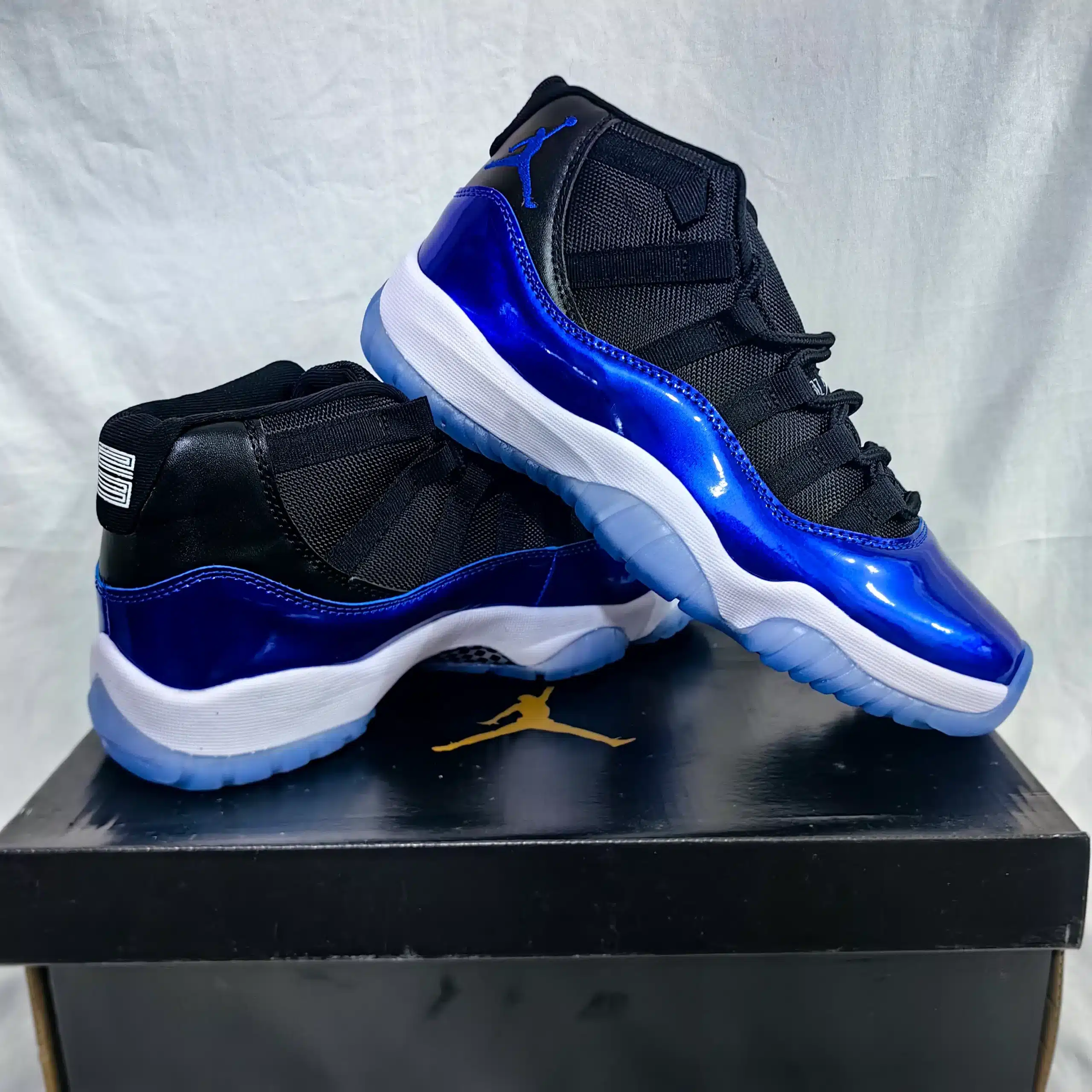Air Jordan 11 Retro Blue Black Shoes Sneakers - nk0005237 - Image 6