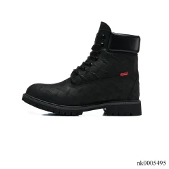 Alternative view of Supreme x TBL 6-Inch Premium Waterproof Boot 'Embossed Diamond Plate - Black' Shoes Sneakers - nk0005495