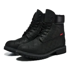 Supreme x TBL 6-Inch Premium Waterproof Boot 'Embossed Diamond Plate - Black' Shoes Sneakers - nk0005495 - Image 5