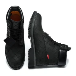 [PREMIUM] SUP x TBL 6-Inch Premium Waterproof Boot 'Embossed Diamond Plate - Black' Shoes Sneakers - nk0005504 - Image 7