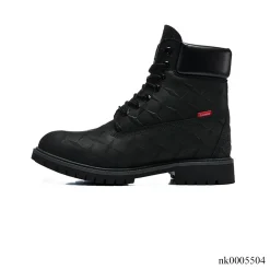 Alternative view of [PREMIUM] SUP x TBL 6-Inch Premium Waterproof Boot 'Embossed Diamond Plate - Black' Shoes Sneakers - nk0005504