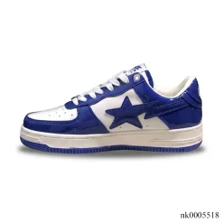 Alternative view of A Bathing Ape Bape Sta #5 Blue Shoes Sneakers - nk0005518