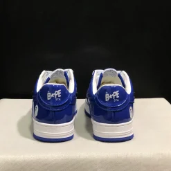 A Bathing Ape Bape Sta #5 Blue Shoes Sneakers - nk0005518 - Image 5