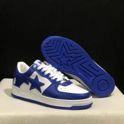 A Bathing Ape Bape Sta #5 Blue Shoes Sneakers - nk0005518 - Image 7