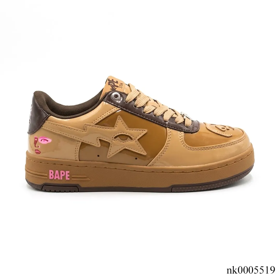 A Bathing Ape Bape Sta KidSuper Brown Shoes Sneakers - nk0005519
