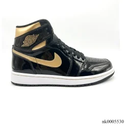 AJ 1 Retro High OG "Black Metallic Gold" Shoes Sneakers – nk0005530