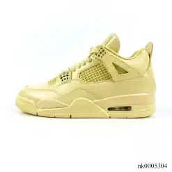 Alternative view of [PREMIUM] J Balvin x Air Jordan 4 Lemonade Shoes Sneakers - nk0005304