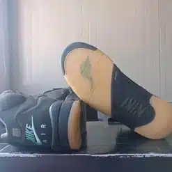 Air Jordan 5 Retro SoleFly Black Aurora Green Shoes Sneakers - nk0005505 - Image 5