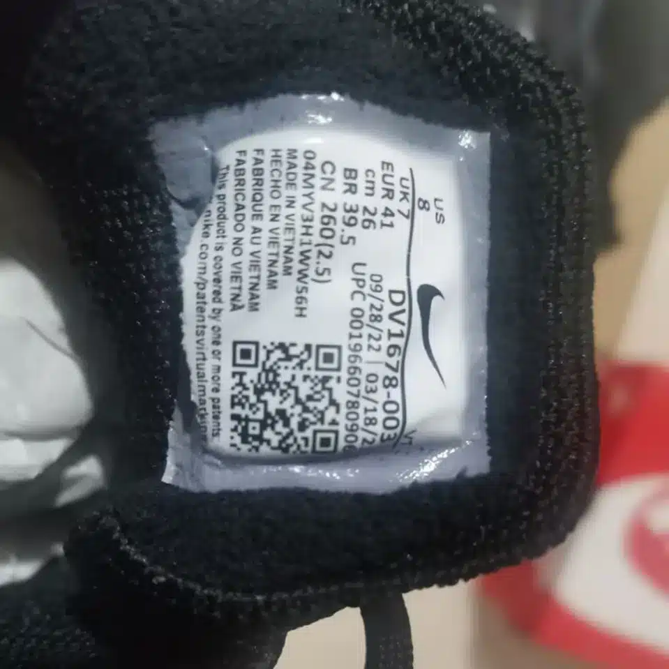 Air VaporMax 2023 Flyknit Black Anthracite Shoes Sneakers - nk0005535 - Image 3