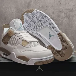 AJ 4 Retro Linen Shoes Sneakers – nk0005548 - Image 6
