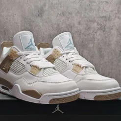 AJ 4 Retro Linen Shoes Sneakers – nk0005548 - Image 4