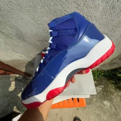 AJ 11 Retro Concord Blue/Red Shoes Sneakers - nk0005550 - Image 5