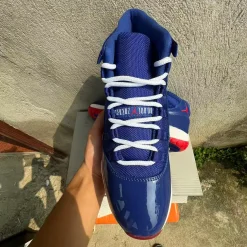 AJ 11 Retro Concord Blue/Red Shoes Sneakers - nk0005550 - Image 6