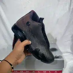 Mowalola x AJ 14 Retro 'Burnt Red' Shoes Sneakers - nk0005620 - Image 11