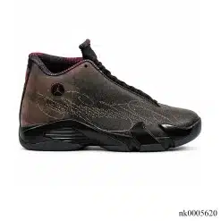 Mowalola x AJ 14 Retro 'Burnt Red' Shoes Sneakers - nk0005620