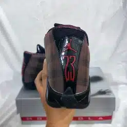 Mowalola x AJ 14 Retro 'Burnt Red' Shoes Sneakers - nk0005620 - Image 8